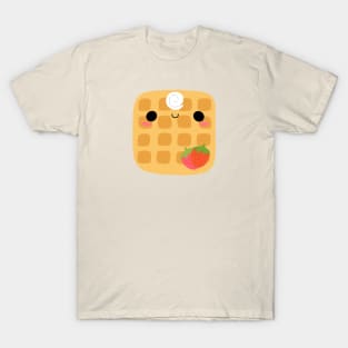 Cute Waffle Breakfast Friend T-Shirt